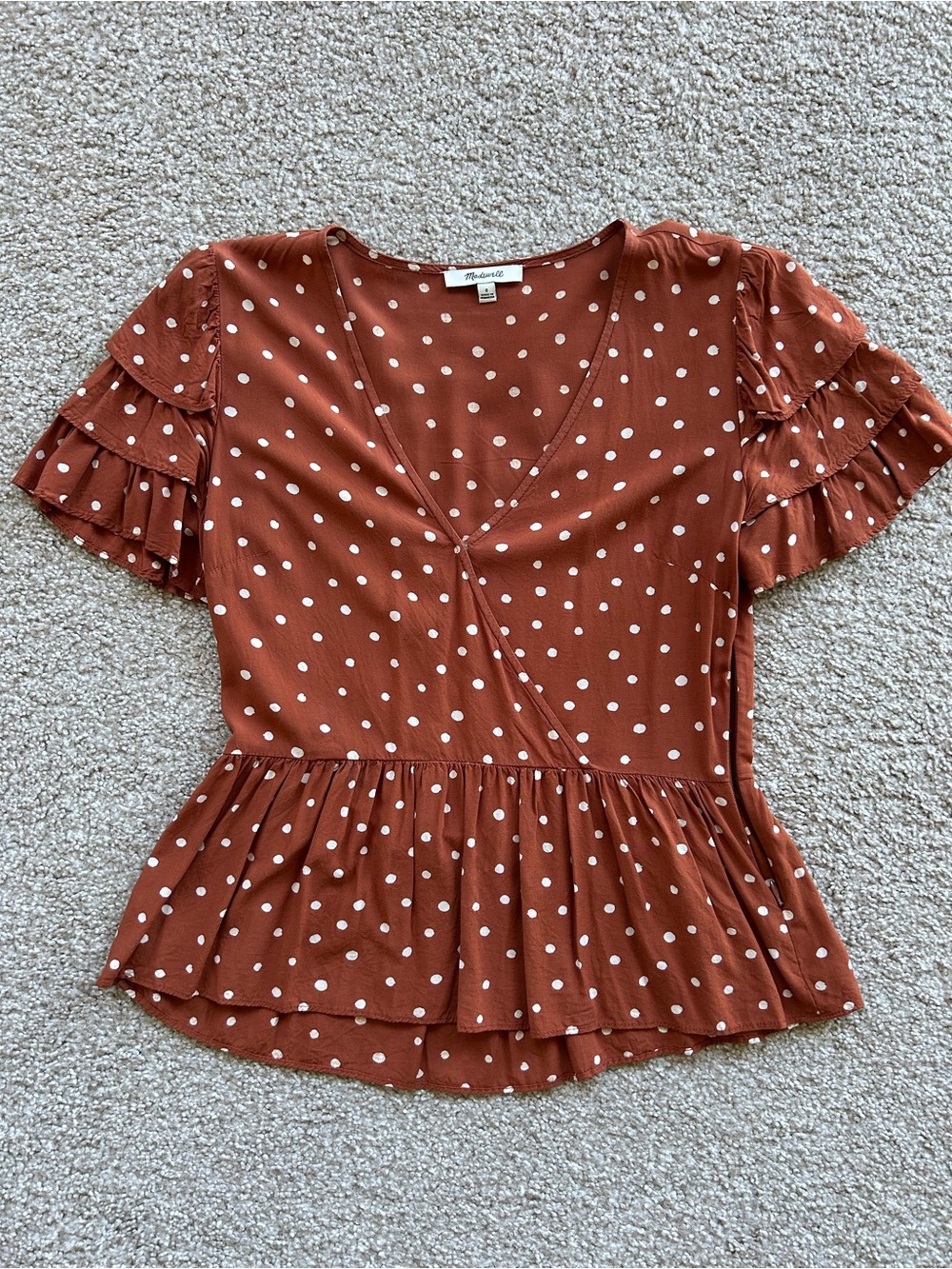 Madewell | Polka Dot Top